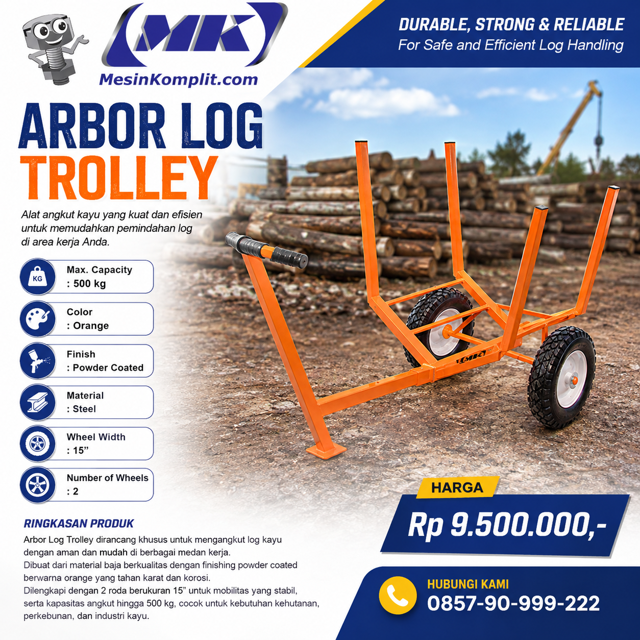 Troli Angkut Kayu (MSK-12...